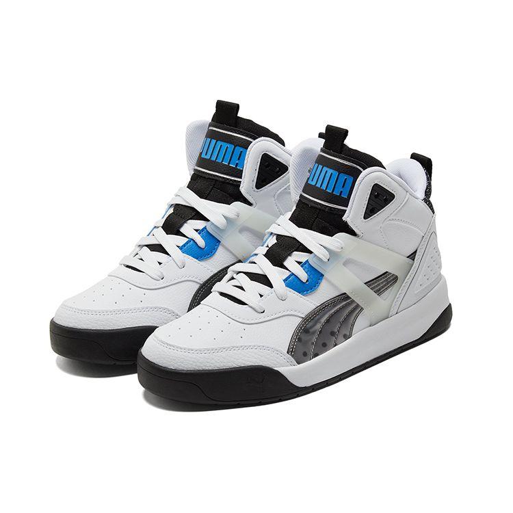 Puma Кроссовки Backcourt Унисекс Бело-Синие 381129-01