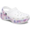 Crocs Классические клоги Тай-дай Модные клоги Женские клоги Белый Фиолетовый 207580-94S