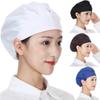 New Elastic Dustproof Cooking Cap Breathable Hotel Cook Cap Kitchen Hat Men Women Workshop Caps Chef Hat Restaurants Accessories