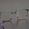 2024 New Fashion Eyeglass Frames For Men And Women Acetate Square Luxury Brand Designer Ultra Light Optical Prescription Frames