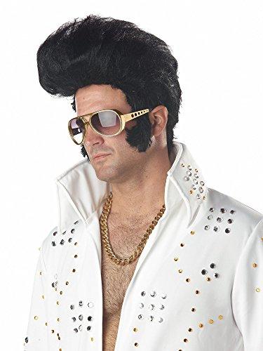 California Costumes Рок-н-ролл Черный Мужской Парик (CAL-70035)