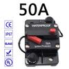 30A 40A 50A 60A 70A 80A 100A 120A 150A 200A 250A 300A AMP Автоматический выключатель Предохранитель Сброс 12-48 В постоянного тока Автомобиль Лодка Авто Водонепроницаемый