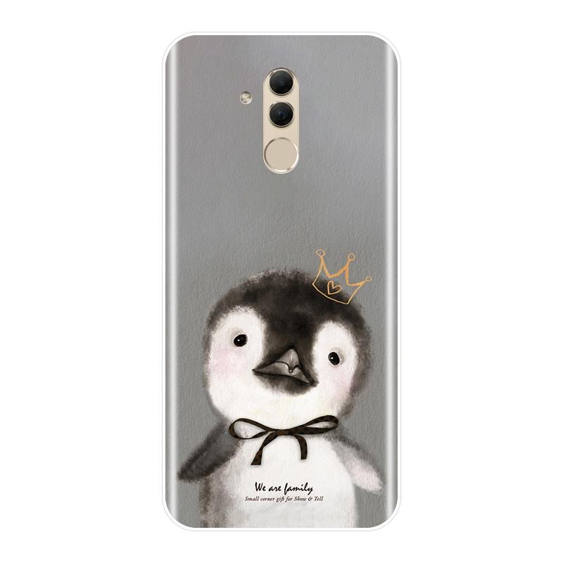 Силиконовый чехол для телефона для Huawei Mate 7 8 9 10 20 Lite Pink Pig Cat Bear Rabbit Alpaca Мягкая задняя крышка для Huawei Mate 9 10 20 Pro