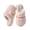 Autumn and Winter New Simple Plush Cotton Slippers Indoor Home Warm Non-slip Thick Bottom Soft and Comfortable Cotton Drag Couple