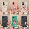 Case For Oppo Reno 2 3 4 5 6 7 8 10 Pro 5G Back Cover Cute Cat Matte Shockproof Women's Phone Bag Soft Silicone Square Housing Shell For Oppo Bumper