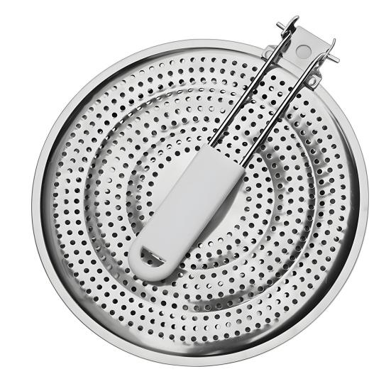 Диффузор для плиты из нержавеющей стали, защита посуды для газовых и электрических плит, равномерное распределение тепла, адаптер для индукционных плит