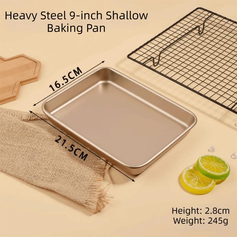 Non-Stick Square Baking Pan Multisize Bakeware Tools Easy Cleaning Cake Mold Tray Cake Baking