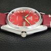 АВТОМАТИЧЕСКИЕ 6309A ВИНТАЖНЫЕ ВОССТАНОВЛЕННЫЕ SEIKO 5 ЯПОНИЯ МУЖСКИЕ ЧАСЫ С КРАСНЫМ ЦИФЕРБЛАТОМ a701710-5