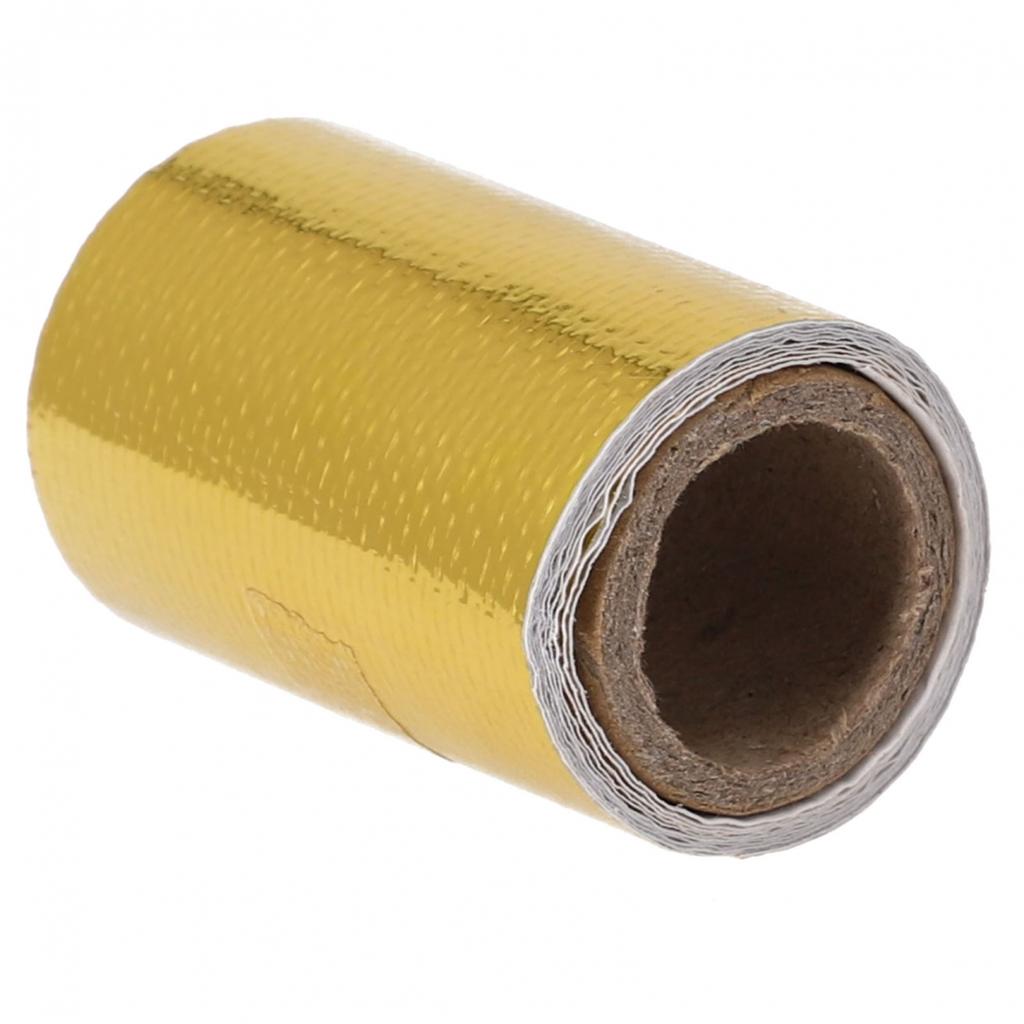 Heat Shield Wrap Tape 2021 Fiberglass Gold Heat Insulation