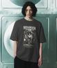 MUSINSA STANDARD [Stranger Things Collaboration] All Friends Welcome T-Shirt [Charcoal Grey]