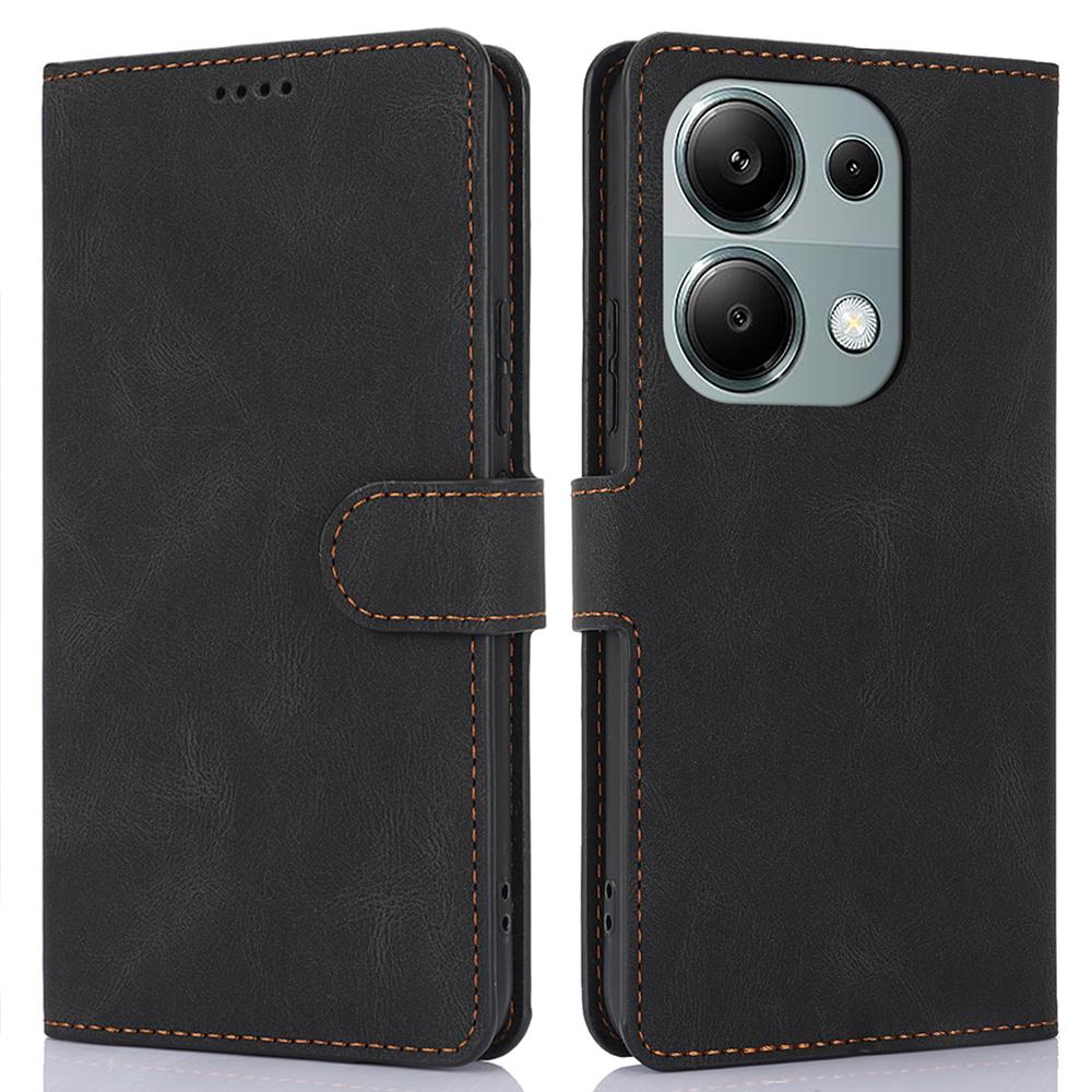 Для Xiaomi Redmi Note 13 4G Wallet Cases Anti Drop Leather Phone Cover