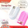30-Hole Nail Drill Bit Display & Storage Box for Nail Art Tools