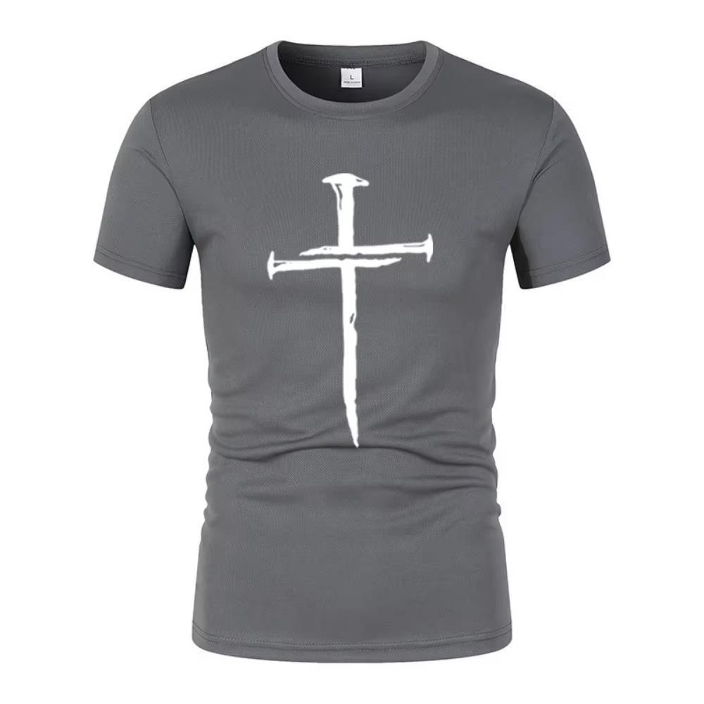 Мужская летняя новая ретро-футболка с короткими рукавами для кросса, повседневная спортивная одежда для фитнеса и бега, быстросохнущая уличная футболка Network Eye