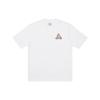 Palace Tri-Ferg Sticker Print Round Neck Short Sleeve T-Shirt Unisex Tops White P21TS105