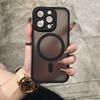 Магнитный Матовый Полупрозрачный Чехол для iPhone 17 Air 16 15 14 13 12 11 Pro Max Plus для Magsafe Беспроводной Зарядки Ударопрочный Чехол