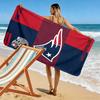 New England Patriots Logo Print Beach Towel, Large Soft Quick Dry Towel for Beach Camping Swimming