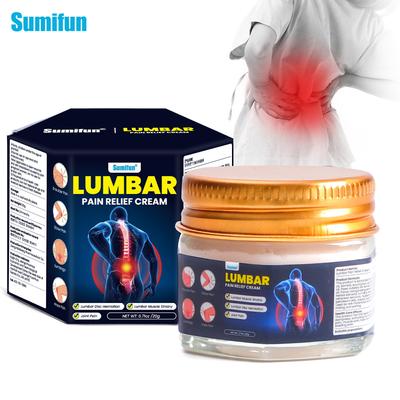 20 г Медицинский крем Wantong Huoluo для поясничных и поясничных мышц снимает дискомфорт в седалищной кости и поясничном отделе позвоночника.