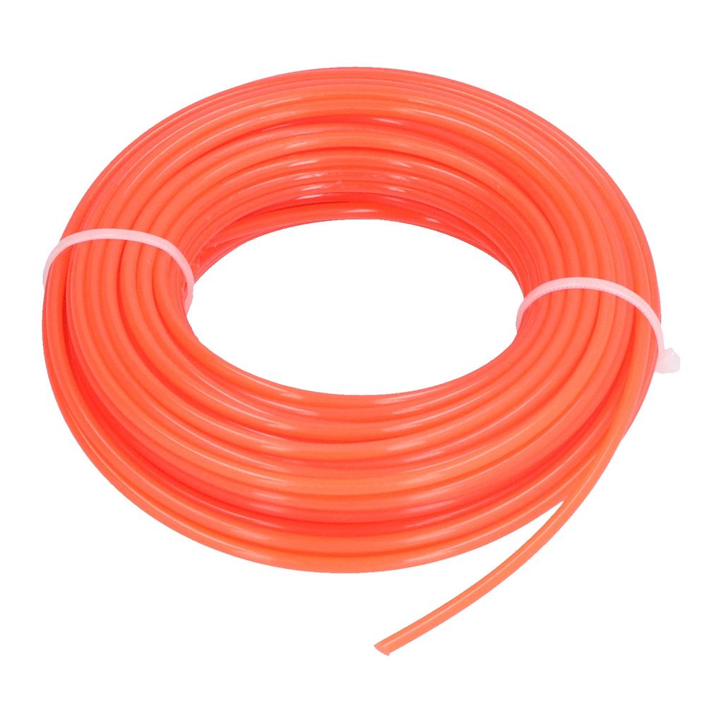 2,7 мм x 15 м триммерная леска, нейлоновый сверхмощный триммер для стрижки травы, сменный шнур