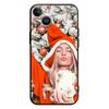 Чехол Merry Christmas Gift Girl для Apple iPhone 11 XR XS X 14 Plus 7 8 6S 13 Pro Max SE 12 Mini 14Pro 7+, силиконовый матовый чехол