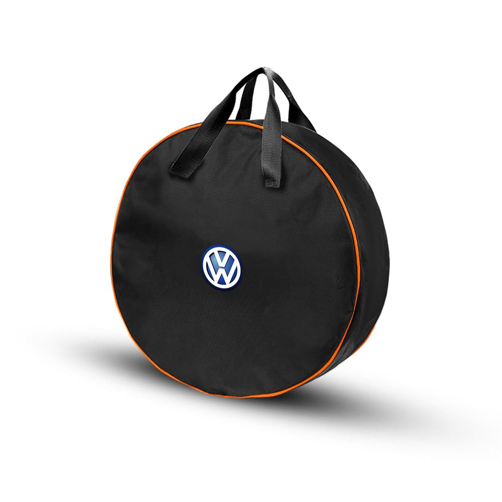 EV Car Charging Cable Storage Box Charger Cable Carry Bag For Volkswagen GTI Golf Polo 6 7 Passat VW CC Tiguan T-ROC Jetta TaigoLP6