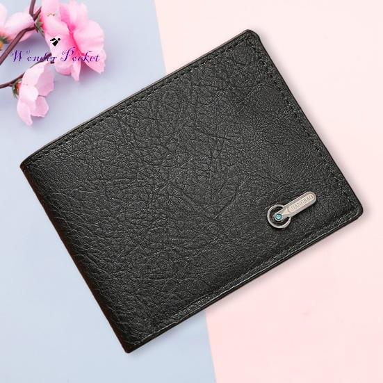 Мужской кошелек из искусственной кожи, однотонный, винтажный, большой емкости, с несколькими карманами, портативный, складной, кошелек для хранения монет, сексуальная одежда для взрослых