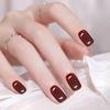 Цвет Красный Анкора Универсальные Модные Наклейки для Коротких Ногтей Девочки 5 мл