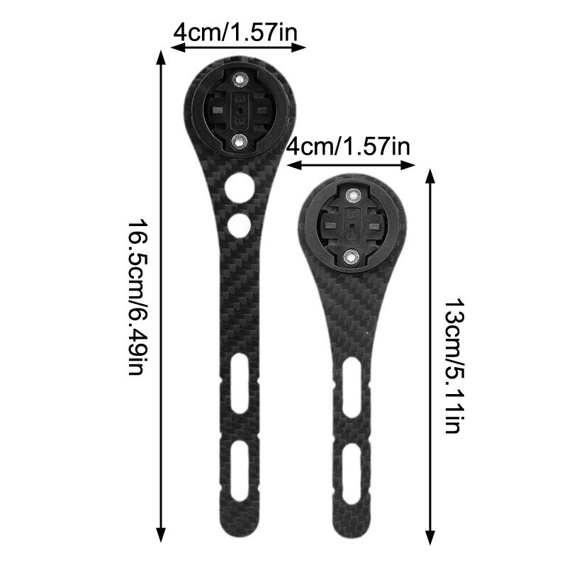 Держатель для велосипедного компьютера из углеродного волокна, крепление для велосипедного компьютера на руль, держатель для велосипедного спидометра для Garmin