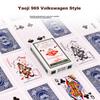 Yaoji Playing Cards, Durable And Thick Poker Cards for Texas Hold'em, Guandan, Dou Dizhu, Poker 969, Full Set of 10 Decks