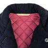 Traditional Weatherwear Short Quilted Coat Women’s XS Navy Mackintosh Japan(USED)
