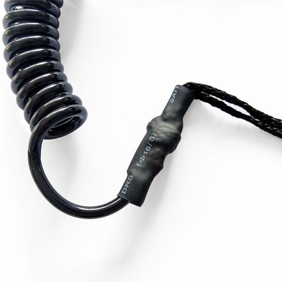 Поводок для доски для серфинга Yousheng из ТПУ, регулируемый спиральный пружинный ремешок для доски SUP, веревка для стоячей весла, веревка для ног, безопасный поводок для шортборда и лонгборда