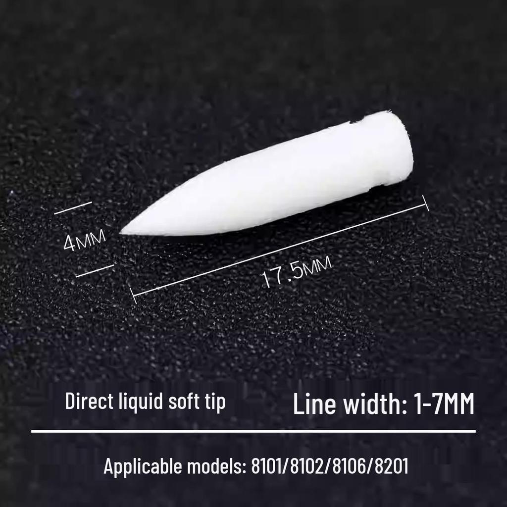 Акриловый маркер Guangna 8101 с жидким мягким наконечником - 288 цветов для DIY граффити и боди-арта