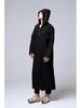 Ma Fan Zen Long Hooded Casual Cotton Linen Men's Robe