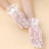1 пара аксессуаров для платья, универсальное кружевное элегантное сетчатое свадебное украшение, свадебные перчатки, тонкое стильное украшение в виде банта