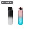 Large Capacity Sports Water Bottle Leak Proof Colorful Plastic Cup Outdoor Travel Portable Gym Fitness Jugs 500ml/650ml/1000ml