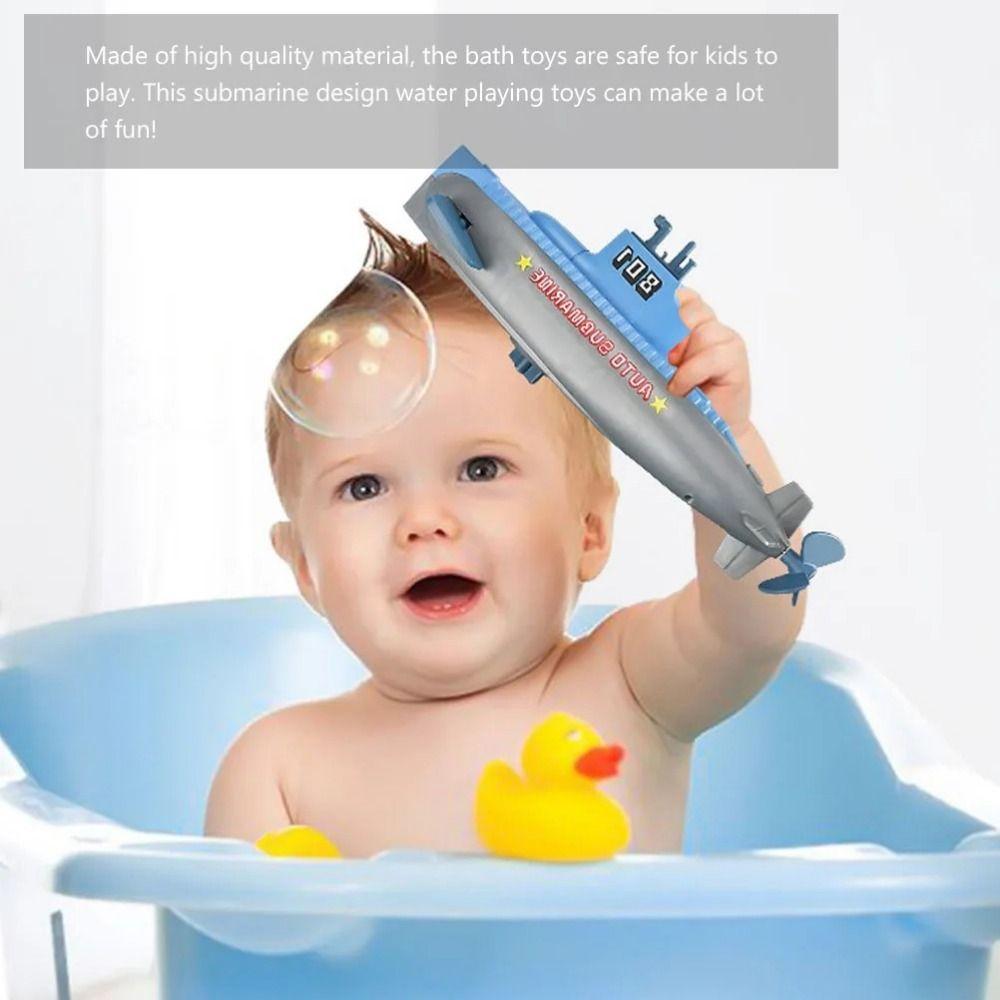 Spring Playing Submarine Toys Submarine Submarine Wind Up Toy Cartoon Bath Shower Toys Outdoor