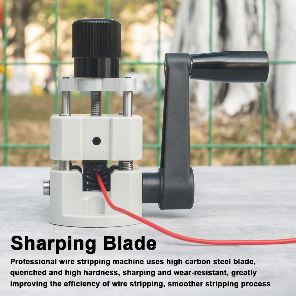 Портативный бытовой инструмент для зачистки проводов, ручной инструмент для зачистки проводов, электрическая машина для пилинга кабеля 2-20 мм