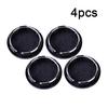 4pcs Black 50mm Auto Hub Cap Car Hood Wheel Rim Center Tyre Mounted Cover Trim