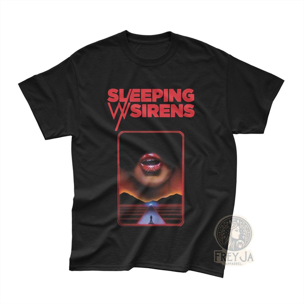 Sleeping With Sirens Mens Kids T Shirt - Unisex Rock Music Band Tee - Concert Apparel Gift