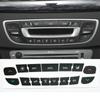 Suitable for Renault Air Conditioning Control Panel Button Repair Sticker for Renault Megane/ Master/ Scen