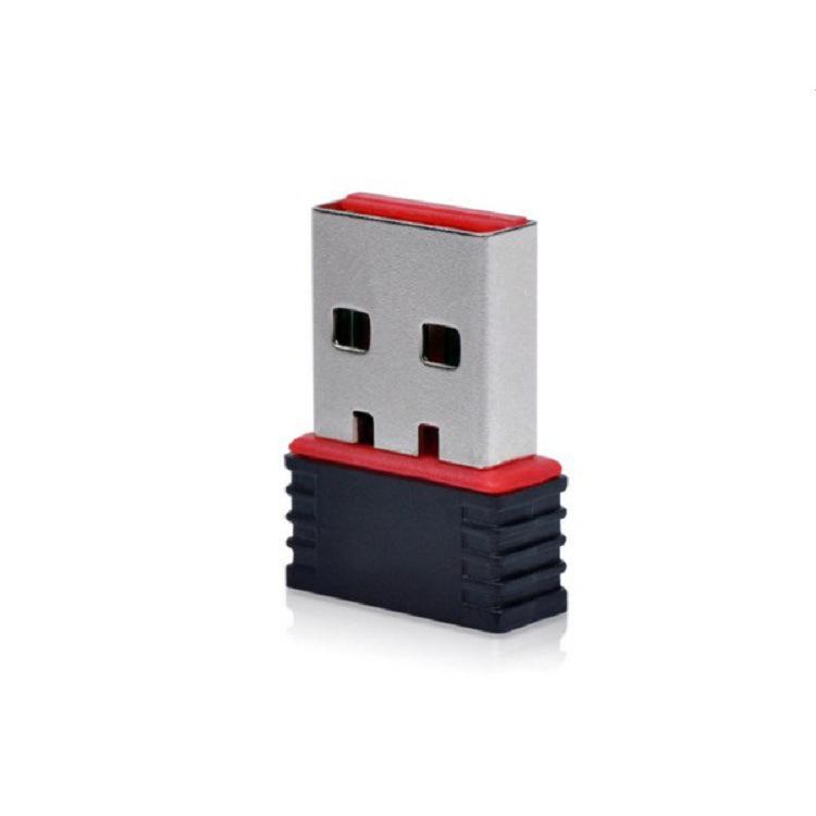 Мини внешний USB беспроводной сетевой адаптер для настольного компьютера, ноутбука, сетевой WiFi передатчик-приемник, не требующий драйверов