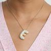A-Z 26 Letters Necklace Gold Plated Women Chain Necklace  Jewelry Gift