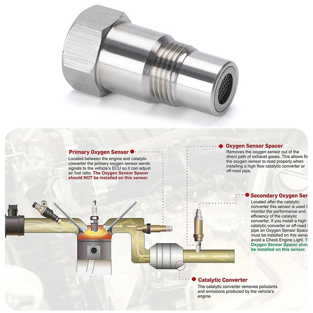 1 шт. Высококачественный автомобильный адаптер CEL SES Fix Check Engine Light Eliminator-датчик кислорода O2 M18X1.5 для бездорожья