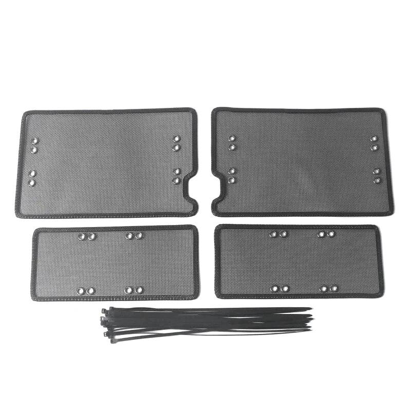 4 шт., автомобильная защита от насекомых, защитная крышка для воздухозаборника, вставка, вентиляционное отверстие, гоночный гриль, фильтр, сетка, аксессуар для GEELY LYNK&CO 09 2022-2025