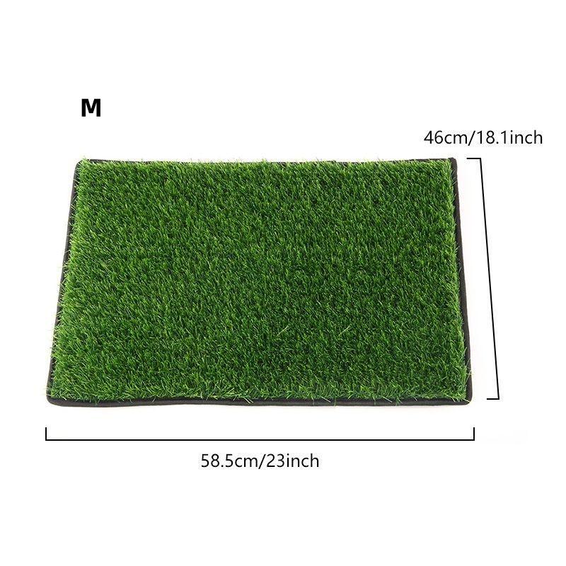 Simulation Lawn Mat for Pet, Green Artificial Turf, Dog Urinating Mat, Portable Waterproof Terrace, Indoor and Outdoor General