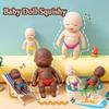 Забавная кукла Сквиши Игрушки Симуляция Младенца Сжимаемая Игрушка-Антистресс Медленное Восстановление Сенсорная Снятие Стресса Защипывание Разыгрыш Новинка Игрушка Идея для Подарка