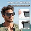 Солнцезащитные наклейки для очков Meta Ray-Ban моделей Wayfarer/Skyler/Headliner