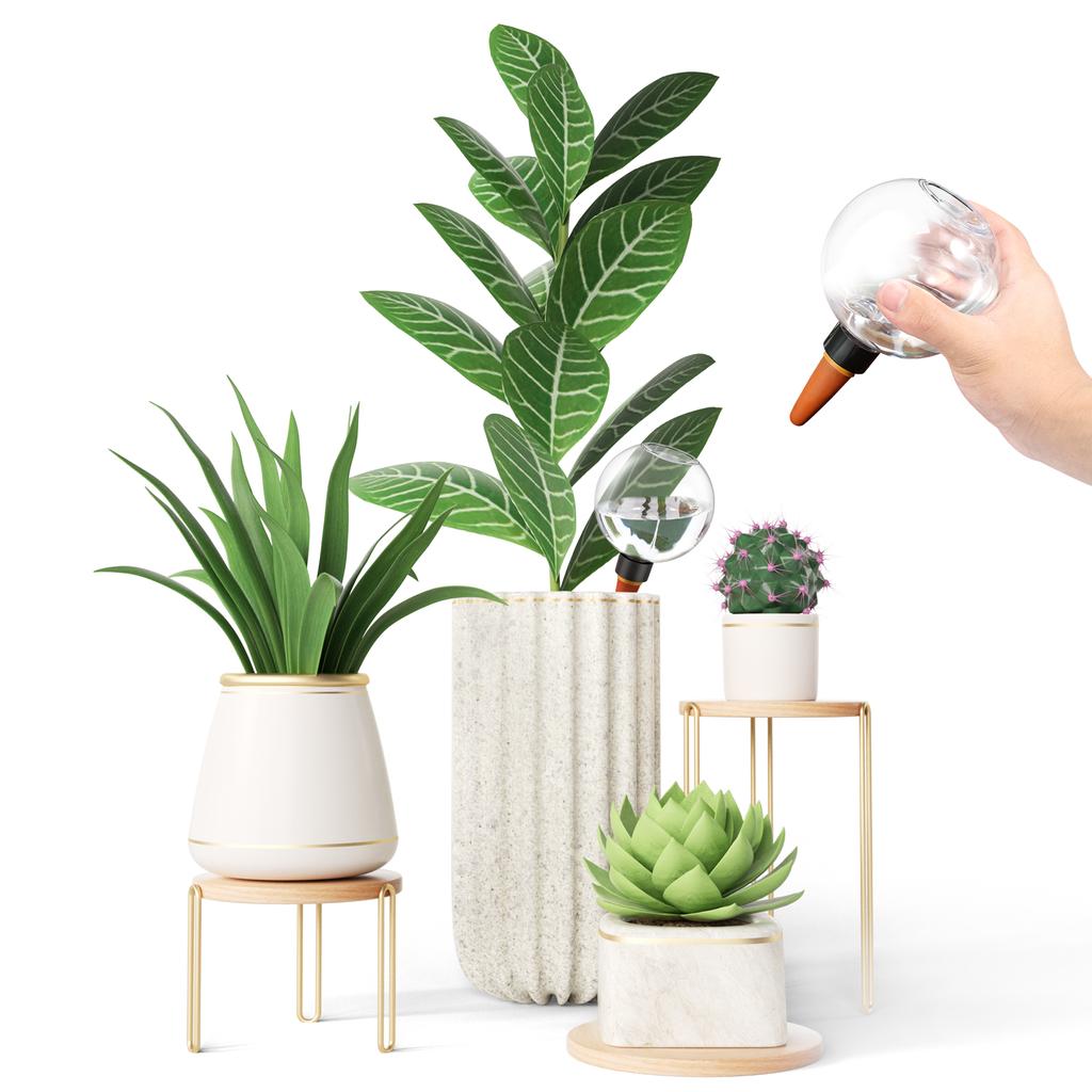 2/4 шт 500 мл автоматическая система капельного орошения самополивающиеся лампы для полива растений для садовых цветов шары для полива растений устройства