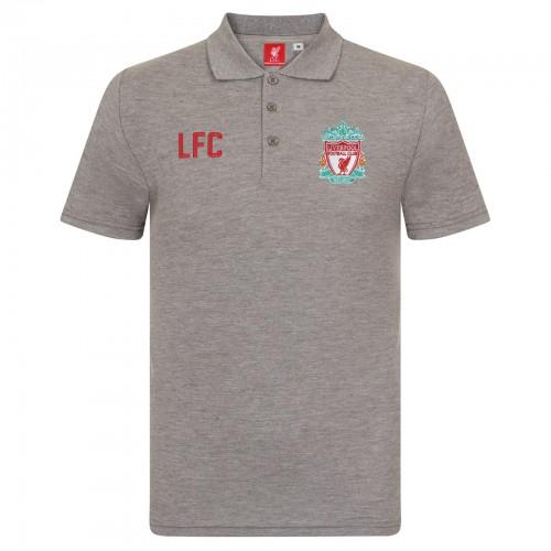 Liverpool FC Mens Crest Polo Shirt