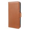 For iPhone 16 Plus Phone Cases Genuine Split Leather Wallet Mobile Cover Stand