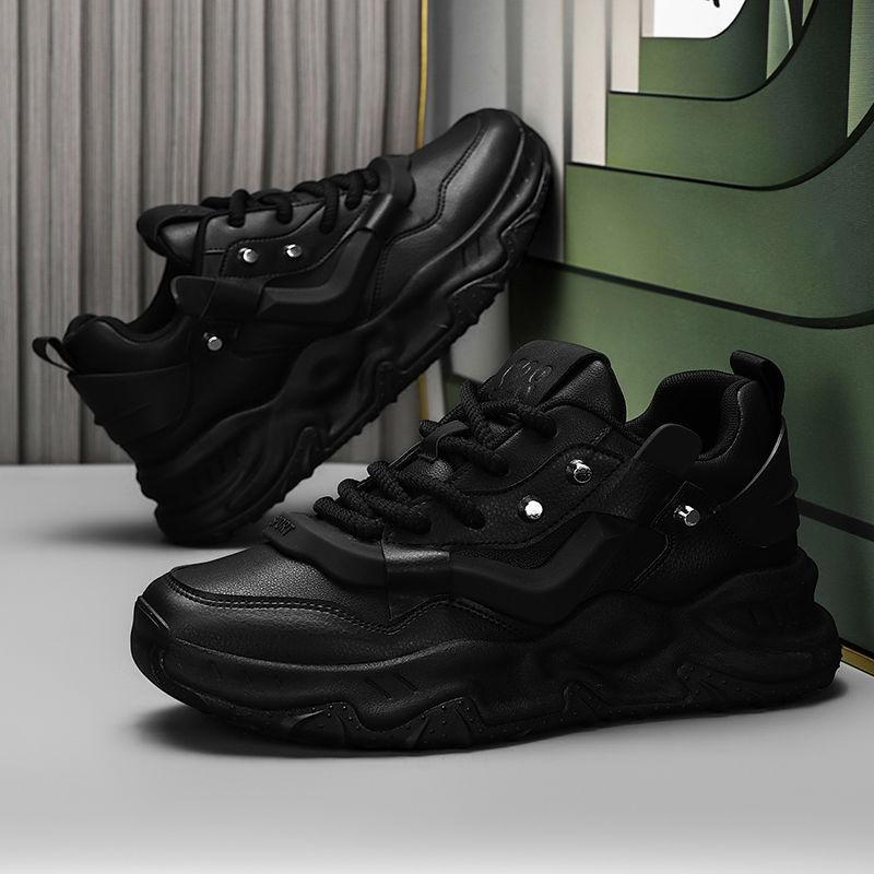 2026 New Classic Men's Sneakers Fashion Versatile Korean Edition Casual Shoes Thick soled Increased Breathable Running Sneakers